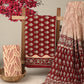 CHIFFON DUPATTA COTTON SUIT