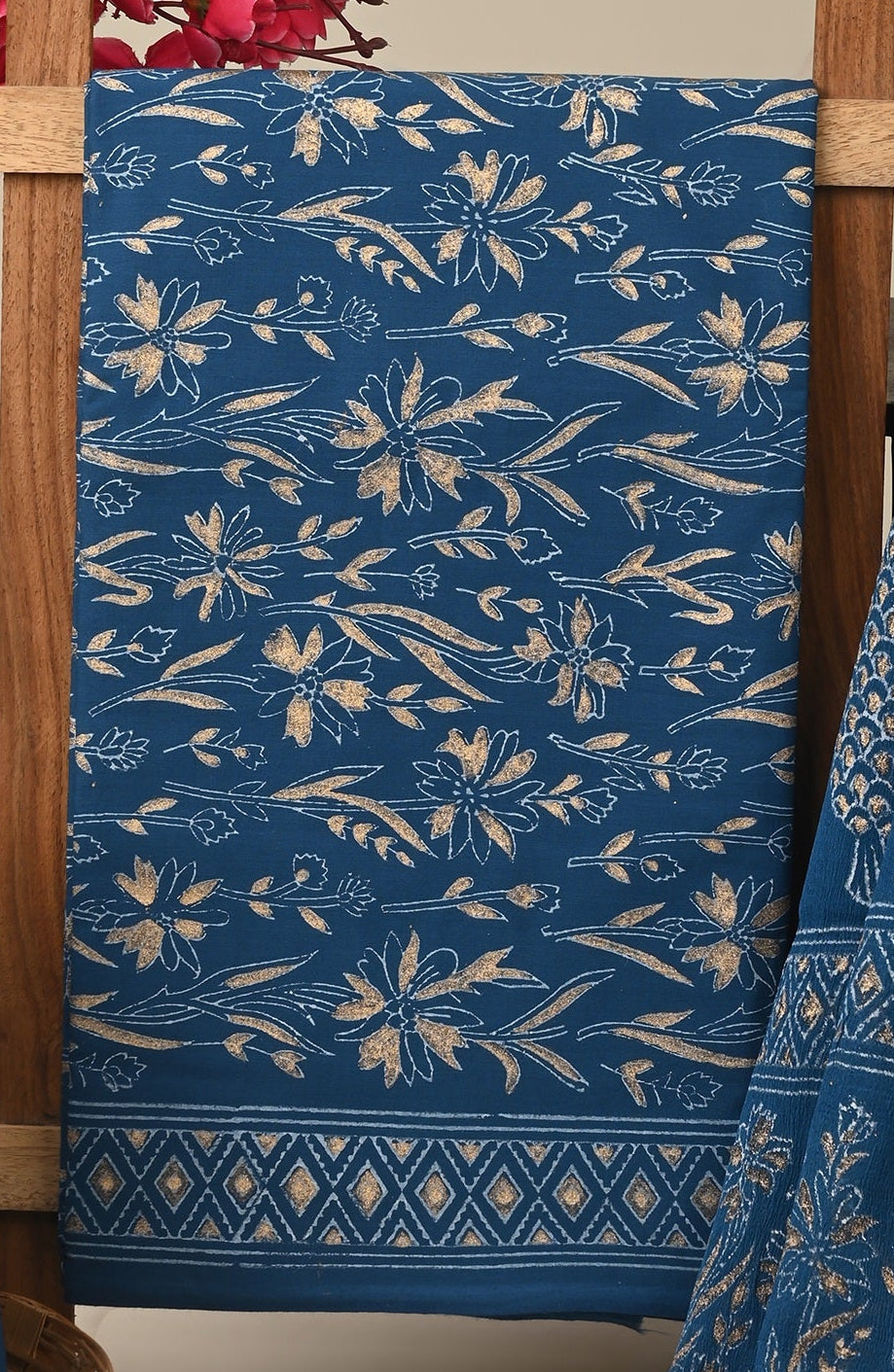 CHIFFON DUPATTA COTTON SUIT