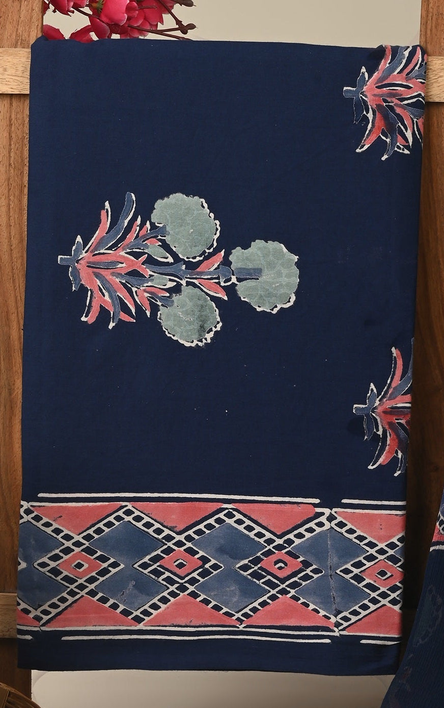 CHIFFON DUPATTA COTTON SUIT