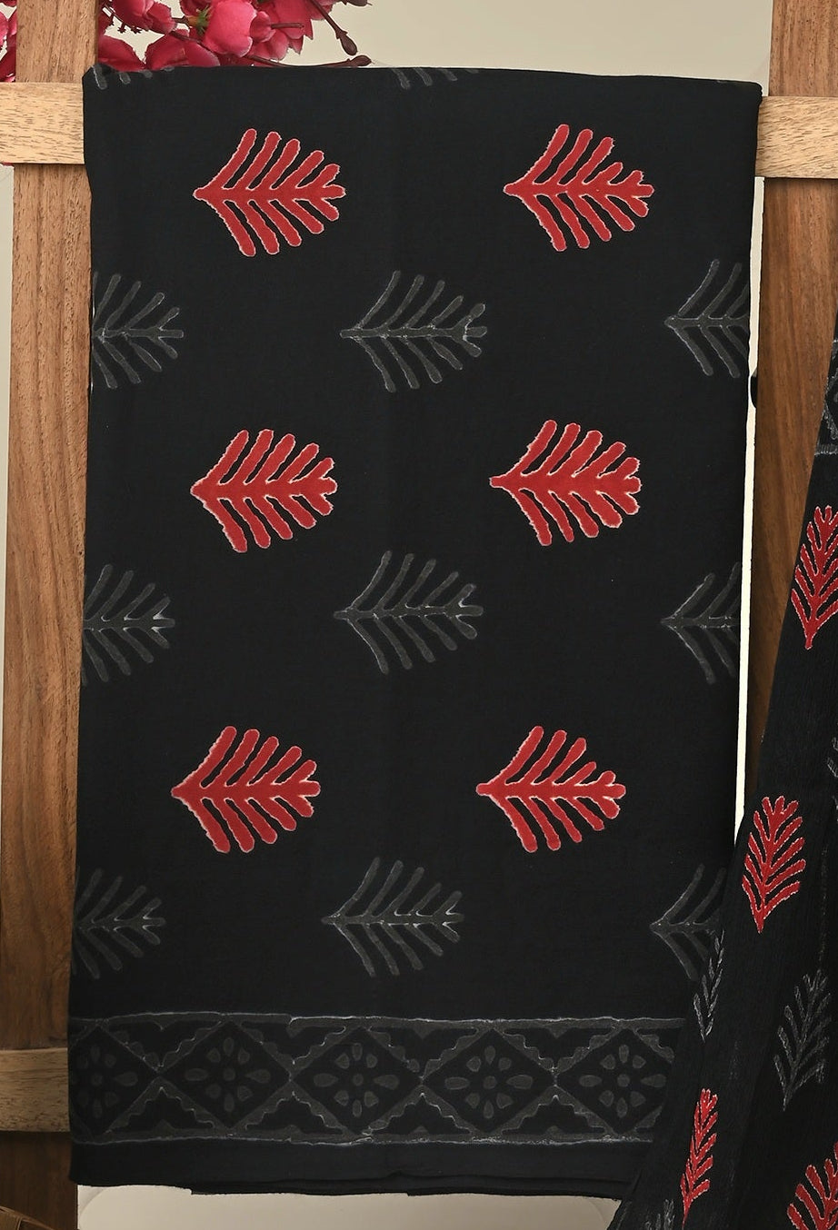CHIFFON DUPATTA COTTON SUIT