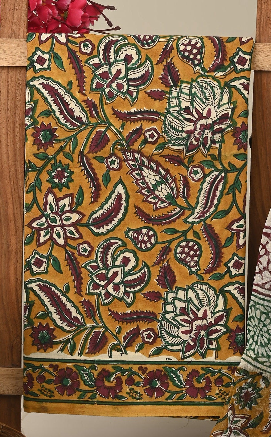CHIFFON DUPATTA COTTON SUIT