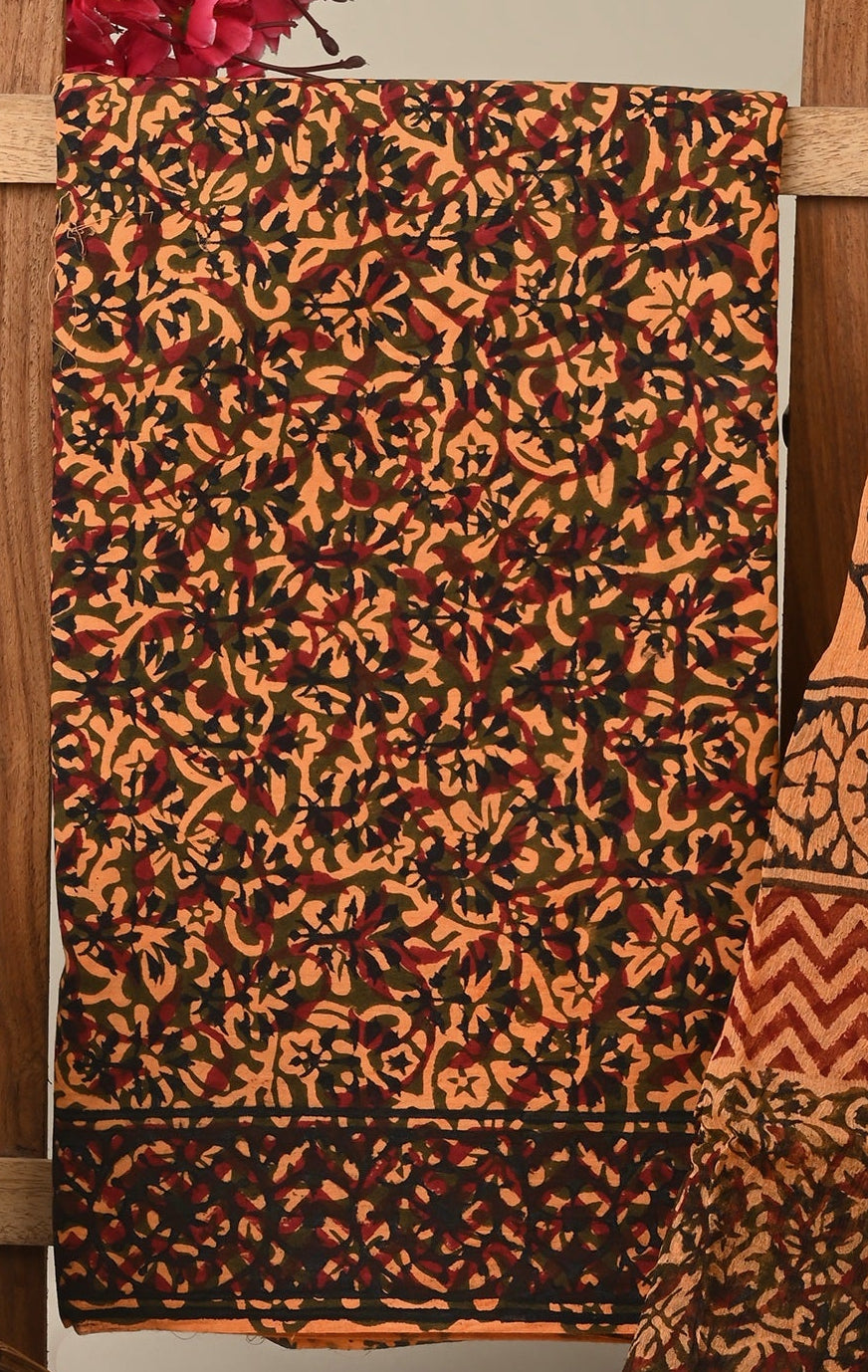 CHIFFON DUPATTA COTTON SUIT