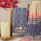 CHIFFON DUPATTA COTTON SUIT
