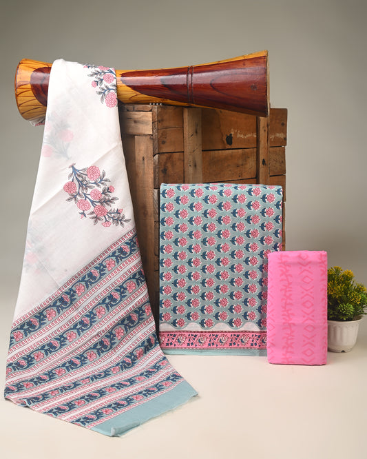 COTTON DUPATTA COTTON SUIT