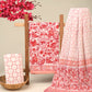 CHIFFON DUPATTA COTTON SUIT