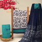 CHIFFON DUPATTA COTTON SUIT