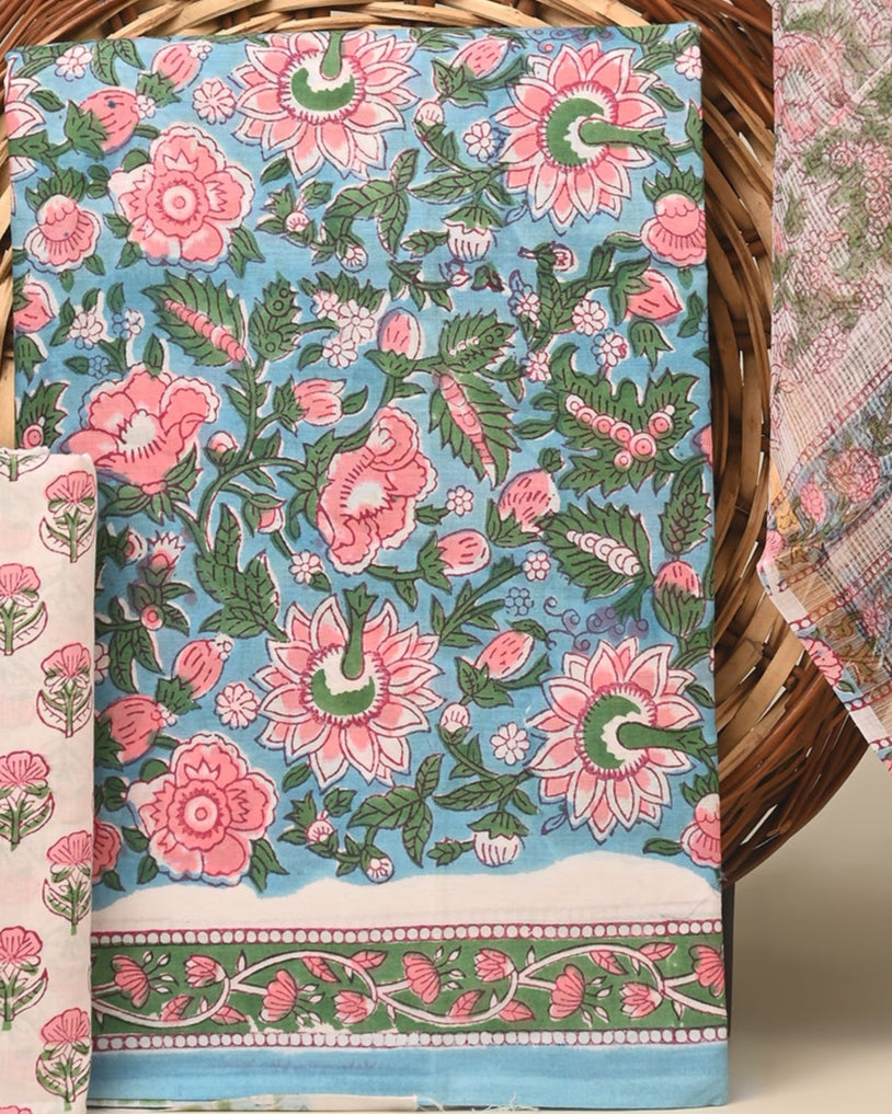 KOTA DORIYA DUPATTA COTTON SUIT