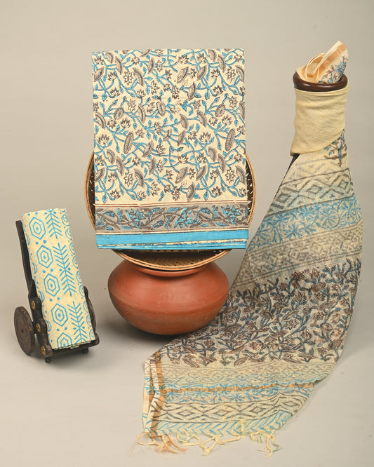 KOTA DORIYA DUPATTA COTTON SUIT