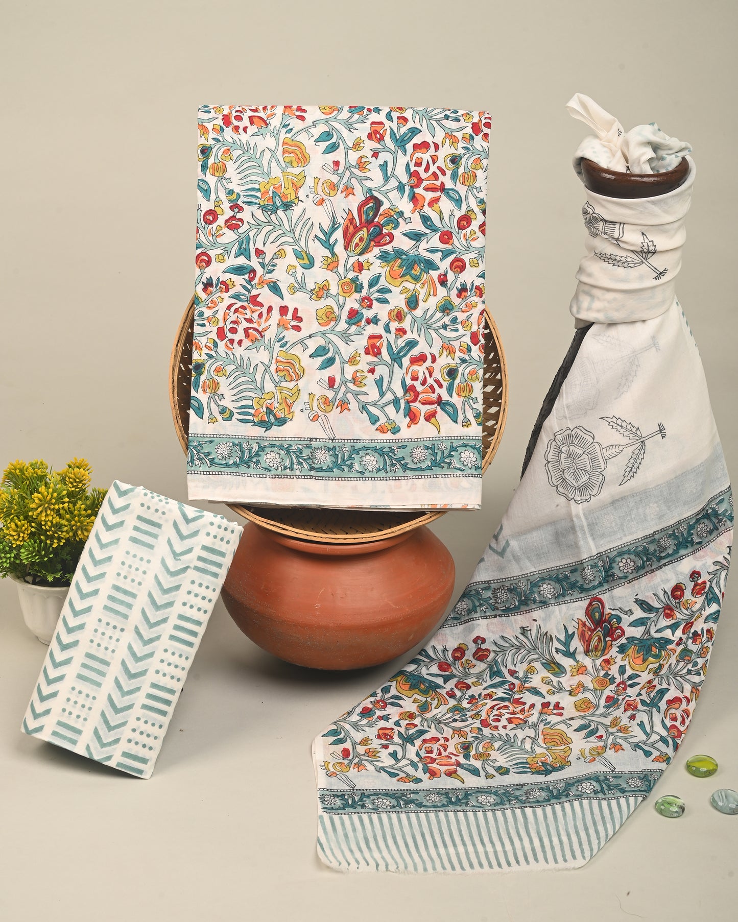 COTTON DUPATTA COTTON SUIT