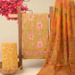 CHIFFON DUPATTA COTTON SUIT