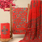 CHIFFON DUPATTA COTTON SUIT