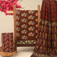 CHIFFON DUPATTA COTTON SUIT