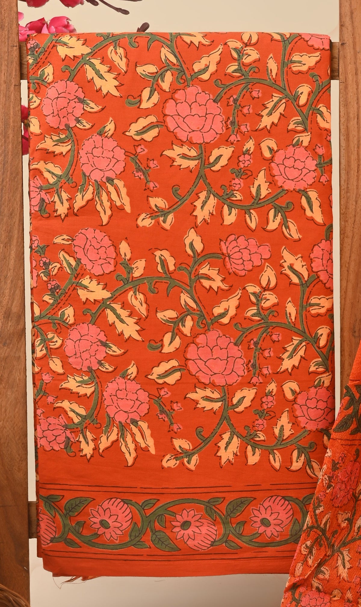 CHIFFON DUPATTA COTTON SUIT