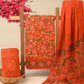 CHIFFON DUPATTA COTTON SUIT