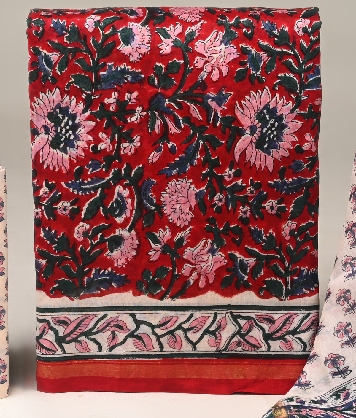 Chanderi Silk Suit Set