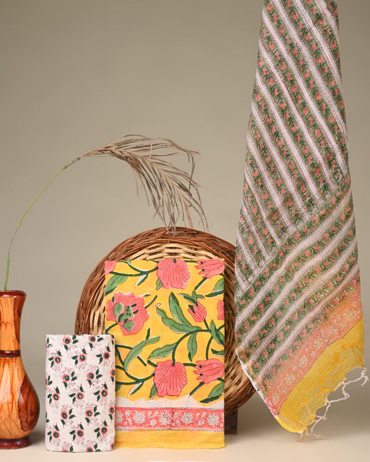 KOTA DORIYA DUPATTA COTTON SUIT