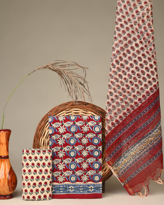 KOTA DORIYA DUPATTA COTTON SUIT