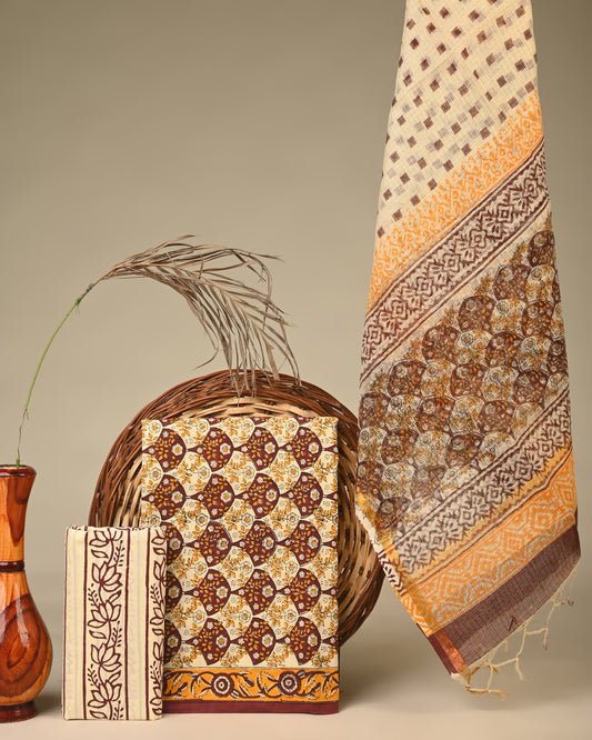 KOTA DORIYA DUPATTA COTTON SUIT