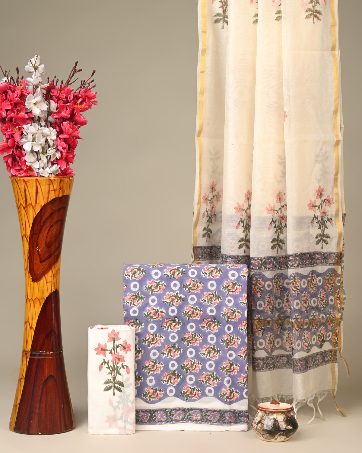 CHANDERI COTTON DUPATTA