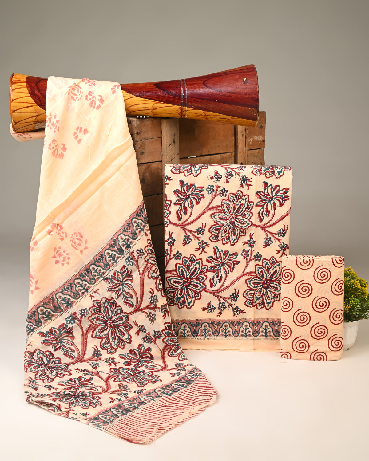 COTTON DUPATTA COTTON SUIT