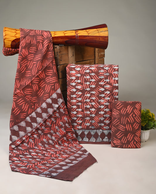 COTTON DUPATTA COTTON SUIT