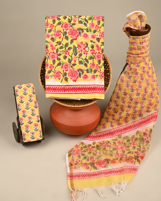 KOTA DORIYA DUPATTA COTTON SUIT