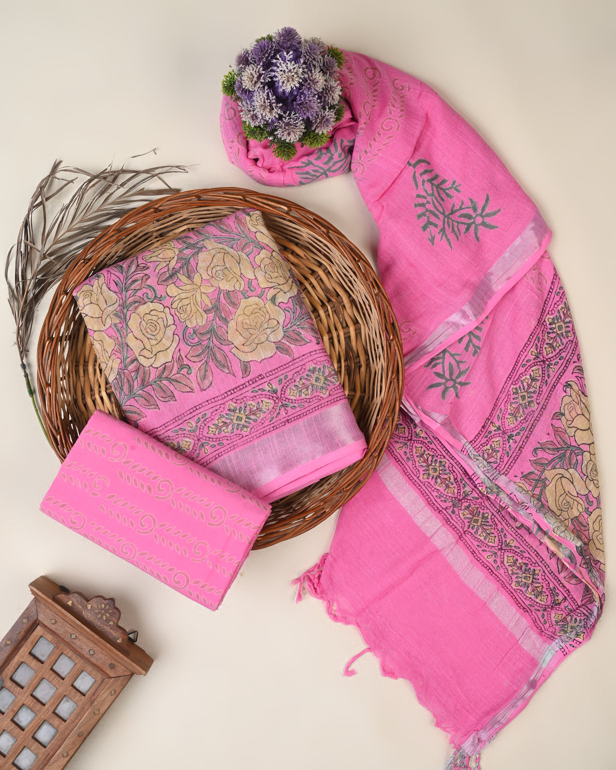 Linen Cotton Suit Set