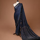 PURE CUPRO MODAL SAREE – AUTHENTIC AJRAKH HANDBLOCK PRINT