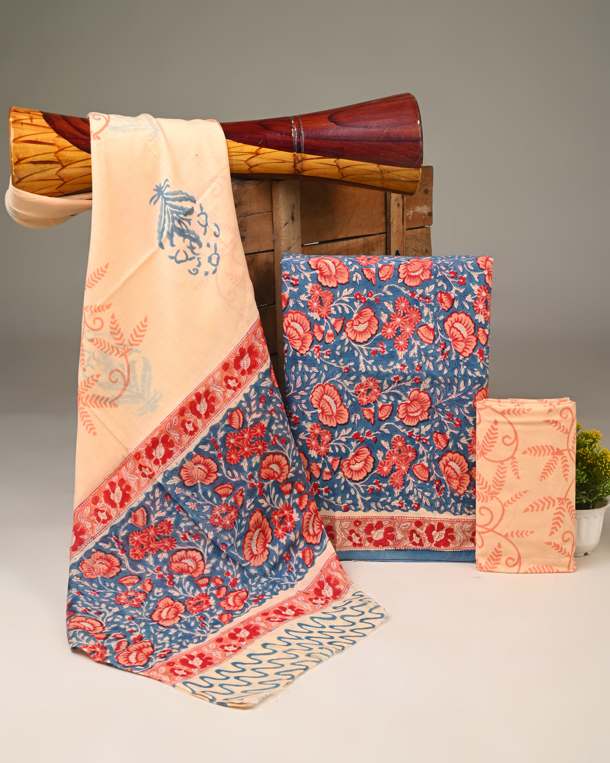 COTTON DUPATTA COTTON SUIT