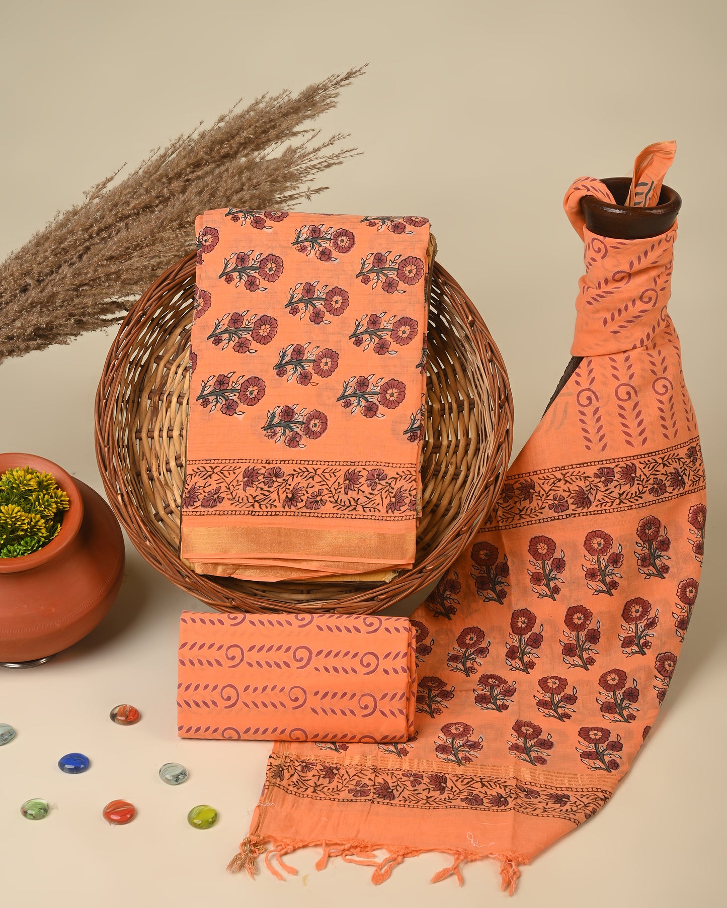 SOUTH COTTON SUITS (MANGALGIRI)