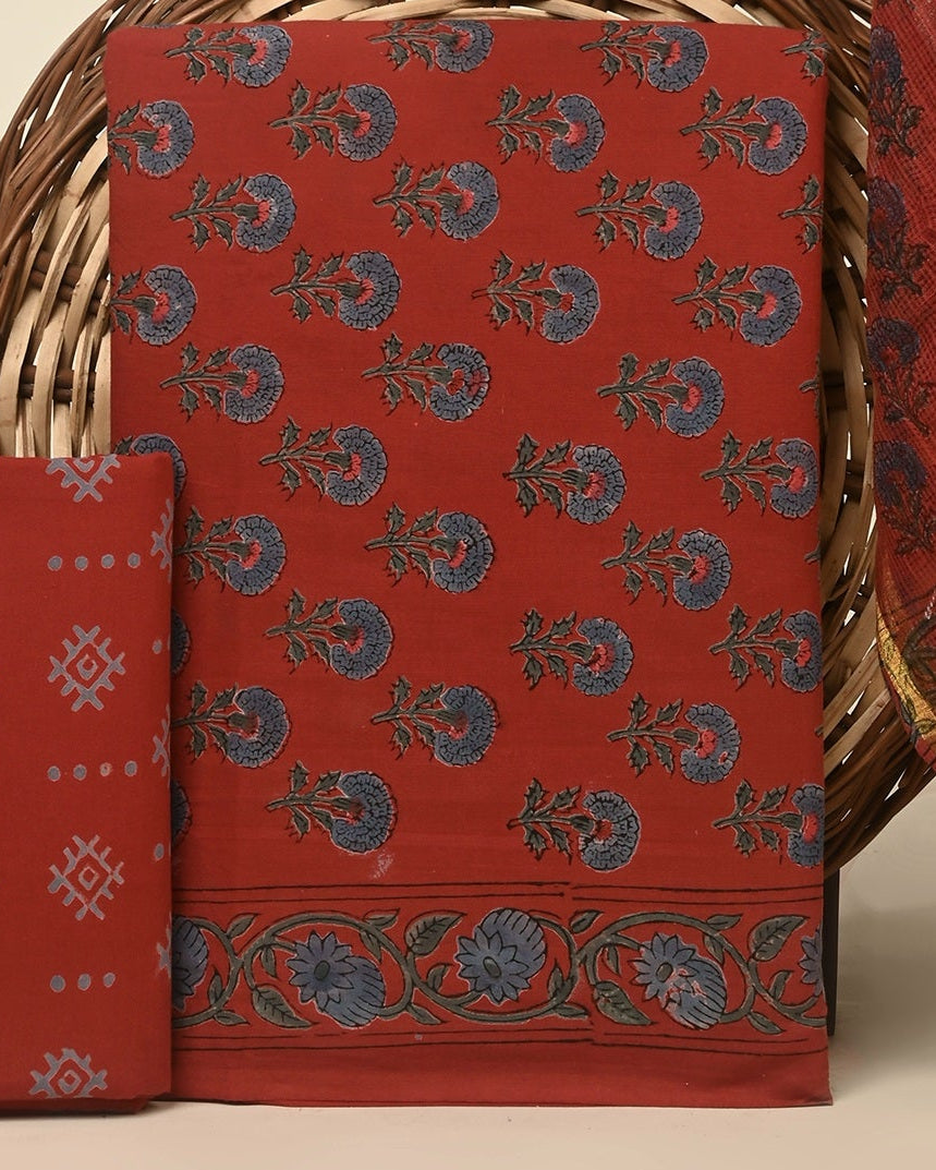 KOTA DORIYA DUPATTA COTTON SUIT