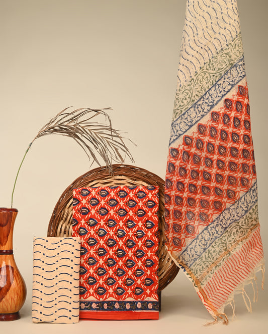 KOTA DORIYA DUPATTA COTTON SUIT