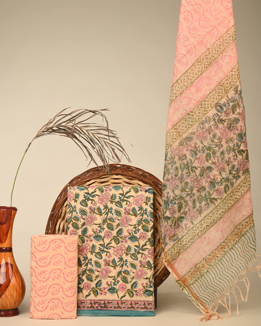 KOTA DORIYA DUPATTA COTTON SUIT