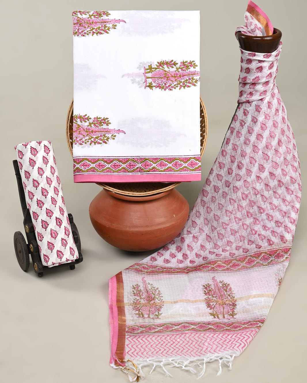 KOTA DORIYA DUPATTA COTTON SUIT main image 0