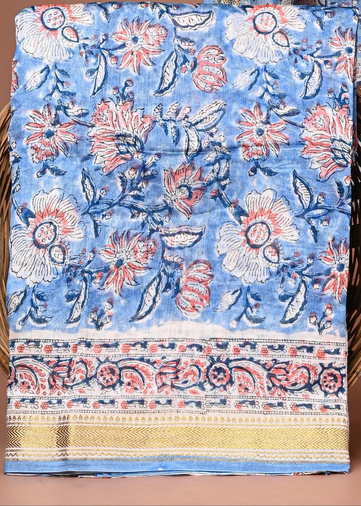 Maheshwari Silk Suit Set