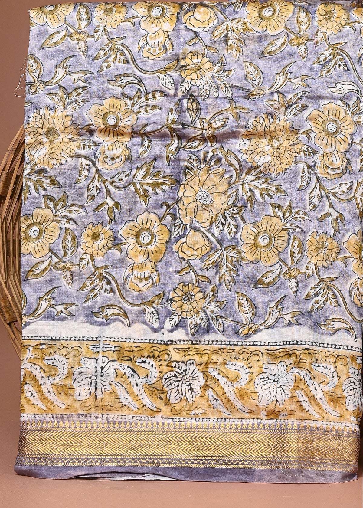 Maheshwari Silk Suit Set