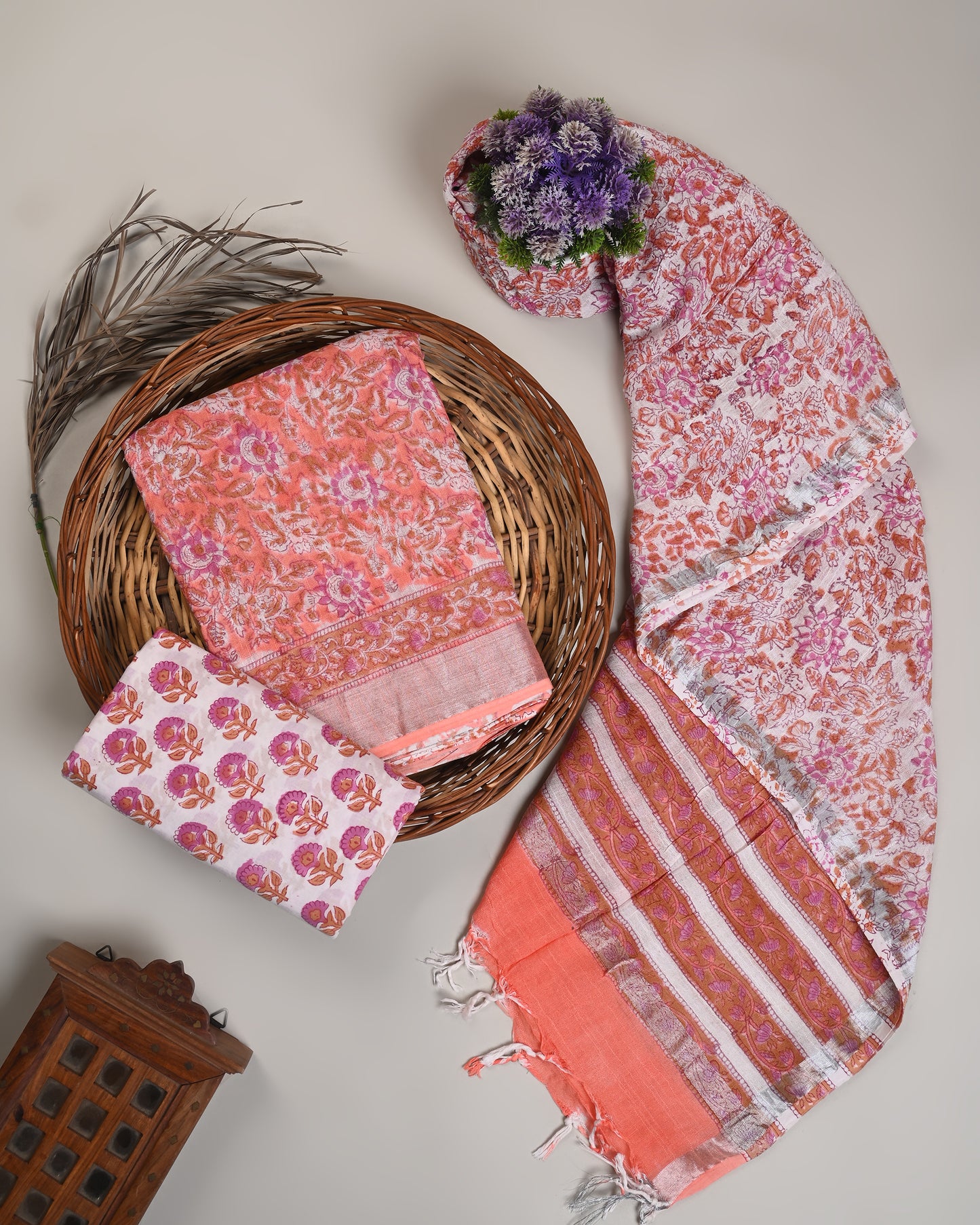 Linen Cotton Suit Set