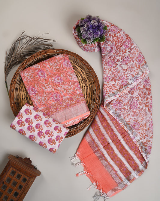 Linen Cotton Suit Set