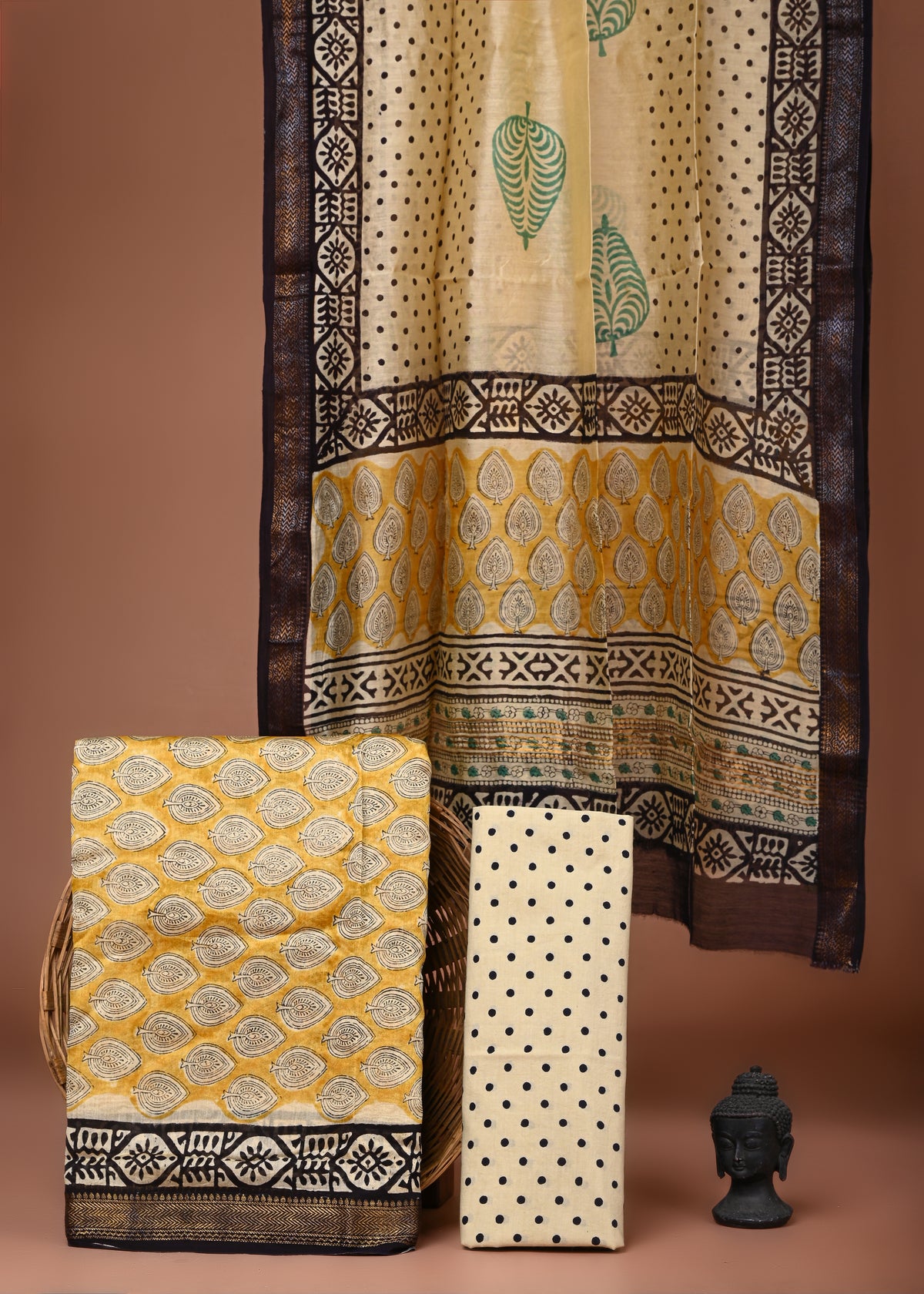 Maheshwari Silk Suit Set