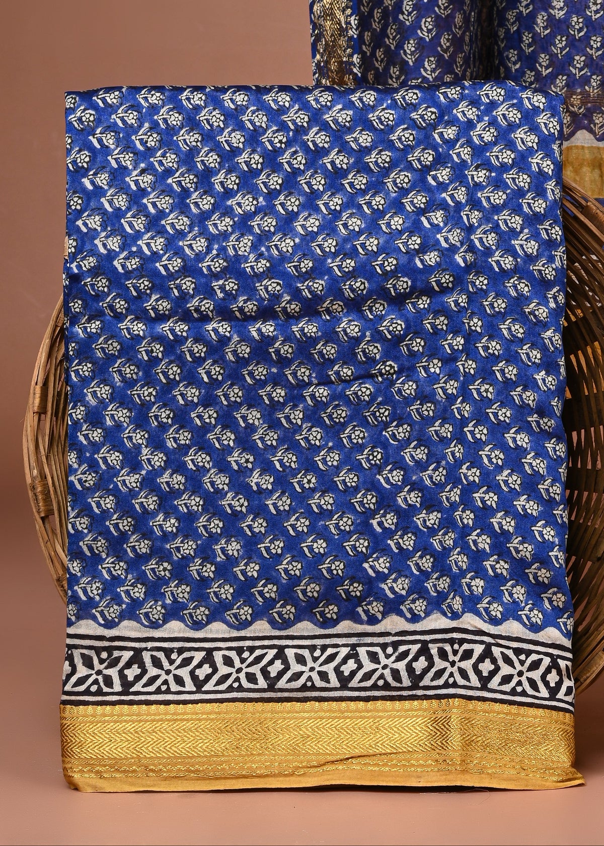 Maheshwari Silk Suit Set