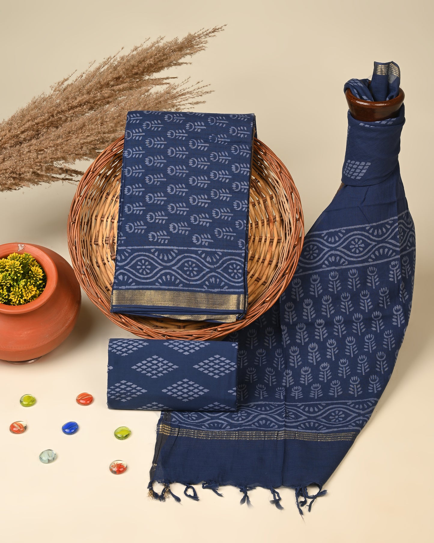 SOUTH COTTON SUITS (MANGALGIRI)