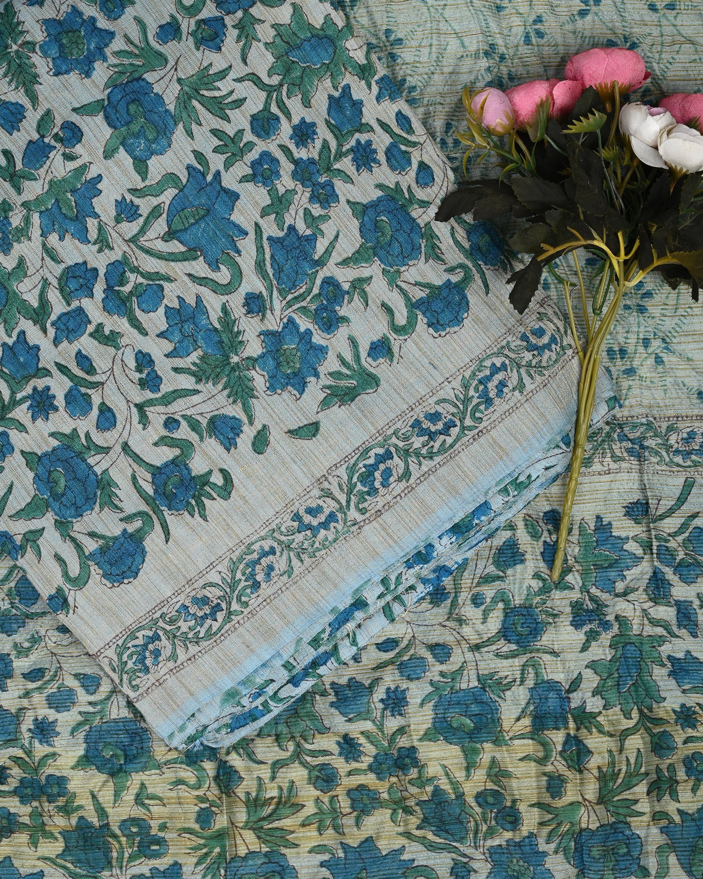 Khadi Cotton Suit (TOP & DUPATTA SET)