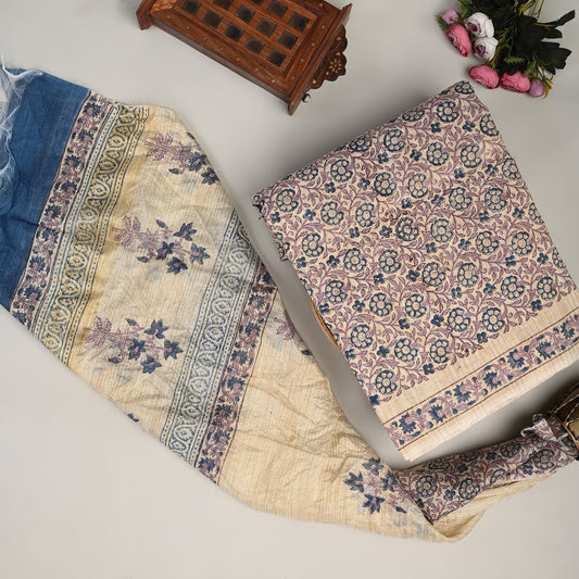 Khadi Cotton Suit (TOP & DUPATTA SET)