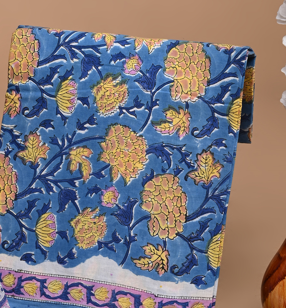 CHIFFON DUPATTA COTTON SUIT