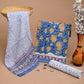 CHIFFON DUPATTA COTTON SUIT