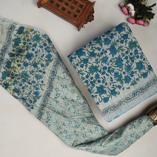 Khadi Cotton Suit (TOP & DUPATTA SET)