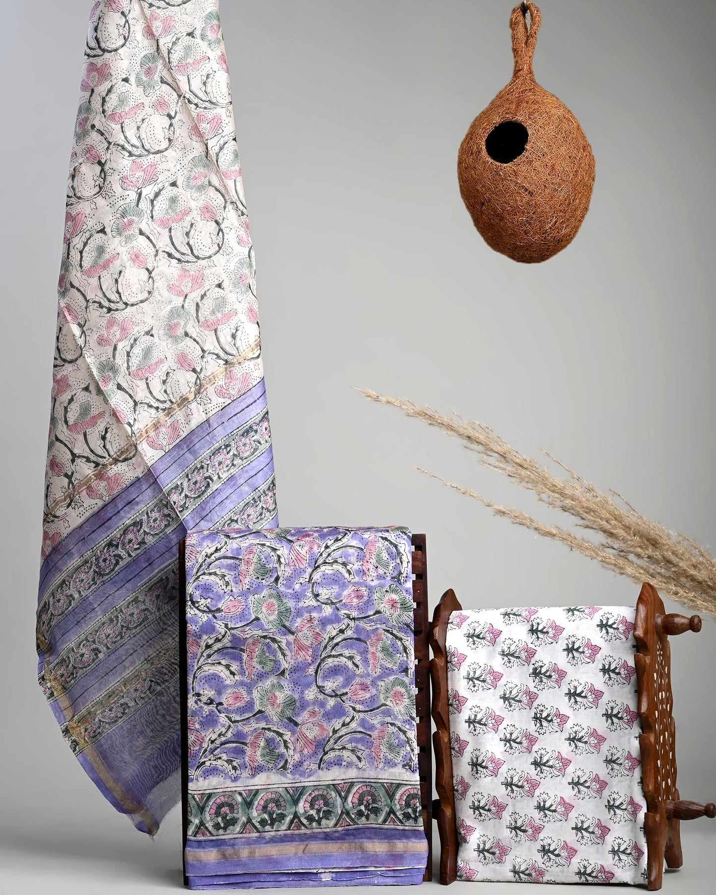 Chanderi Silk Suit Set