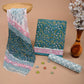 CHIFFON DUPATTA COTTON SUIT