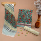 CHIFFON DUPATTA COTTON SUIT