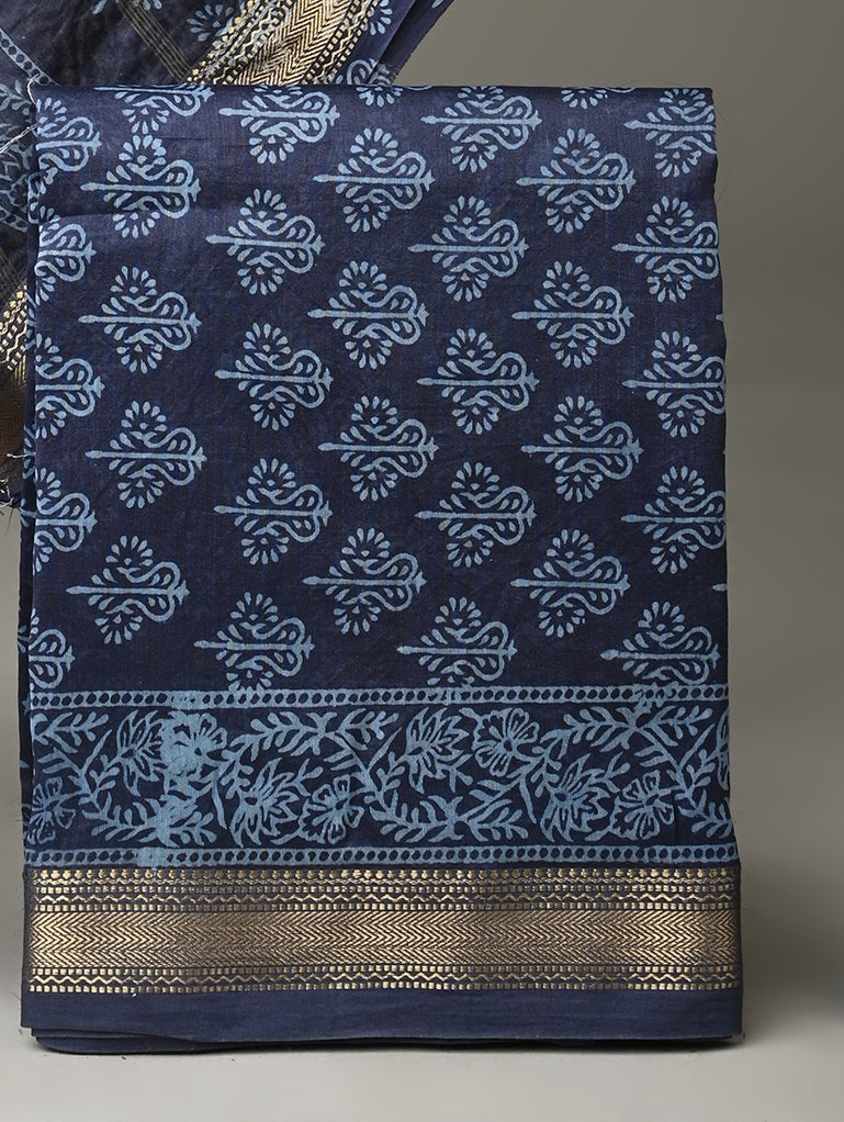 Maheshwari Silk Suit Set
